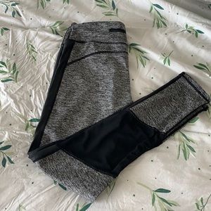 Grey Mesh Leggings